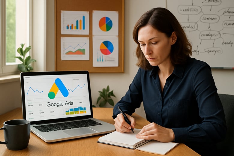 Marketing manager steering budget, lead quality, and outcomes using the right questions and guardrails.