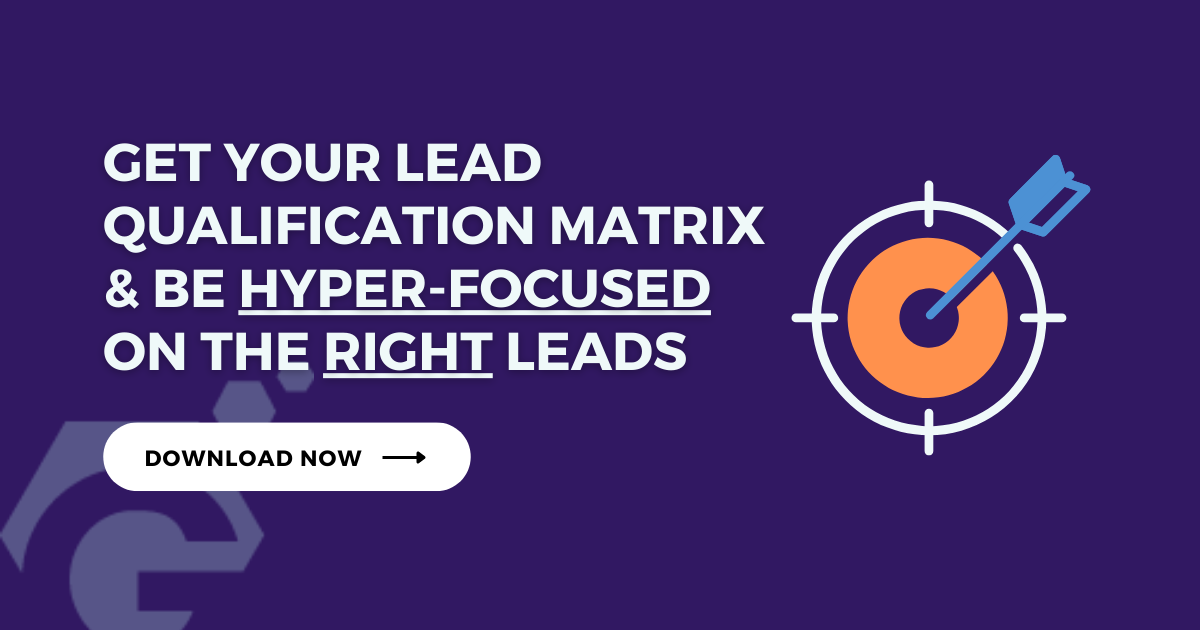 Download Free Lead Qualification Matrix Template | Gather 'n' Grow