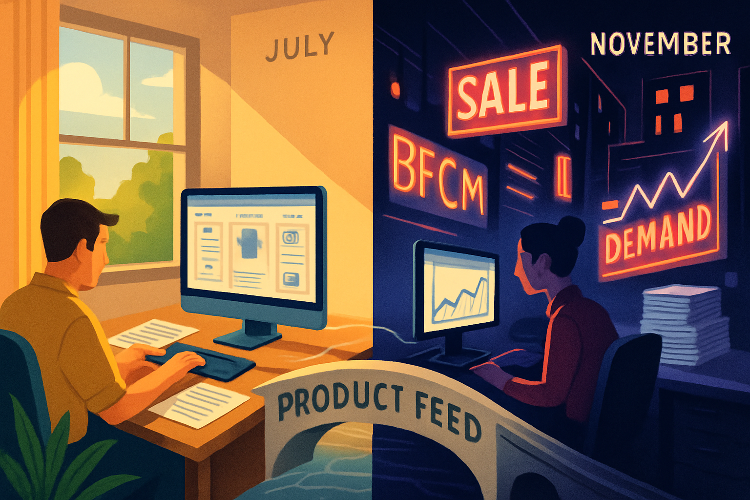 How To Prepare Your Google Shopping Feed For BFCM (And Why July Matters)